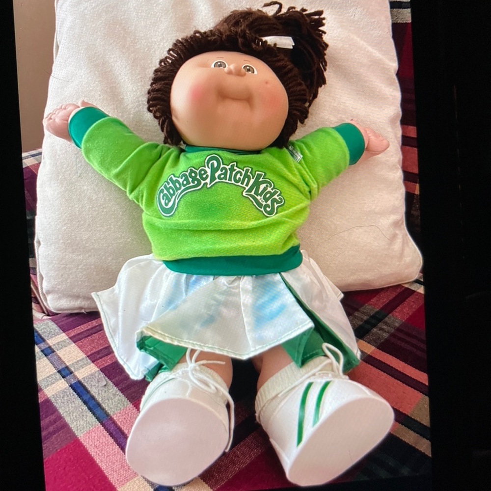 Cheerleader 📣 cabbage patch kids!